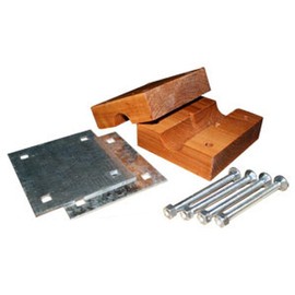 RAParts AH168158-SET Wood Bearing Block Set Fits John Deere Walker 9400 9500 9600 +