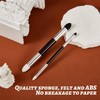 Kosiz 2 Pcs Blending Sponge Pen Double Headed Rub and