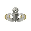 Army Parachutist Miniature Size Qualification Brite Dress Badge (Master)