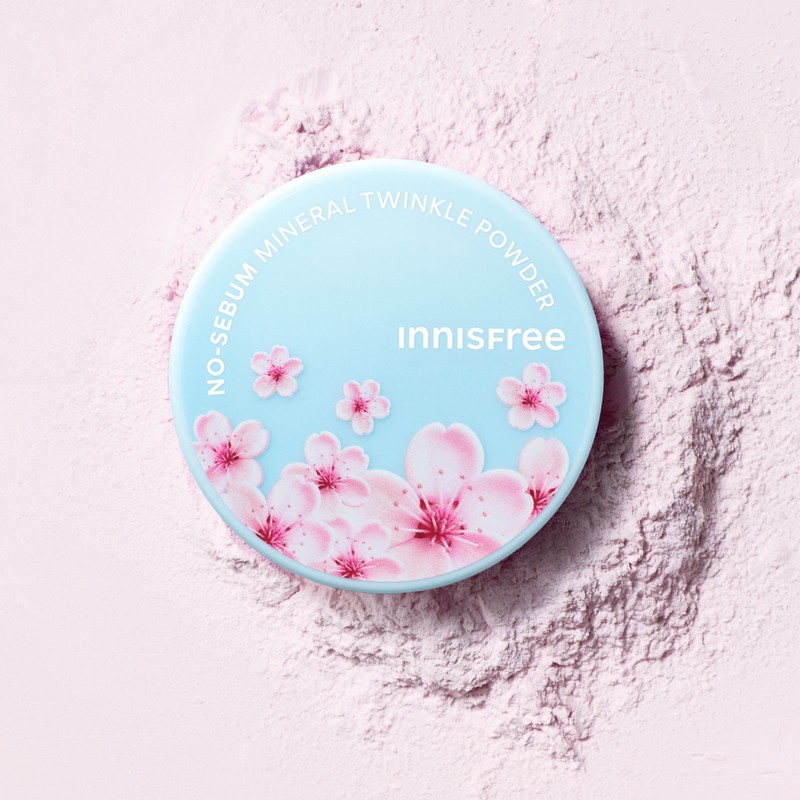 Innisfree No-Sebum Mineral Powder 5g Spring Twinkle Edition (Choose 1)