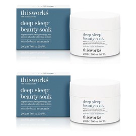 Thisworks Deep Beauty Bath Soak 200g bath soak 2 packs, 200g, 2 units / 디스워크스 딥 뷰티 배스 소크 200g욕제 2팩, 200g, 2개