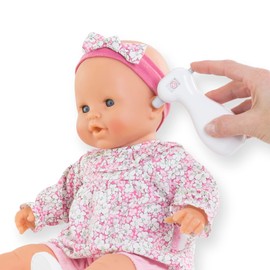 Corolle Large Doctor Set, 6 Pieces, Blood Pressure Monitor, Syringe, Stethoscope with Function, for All 30-42 cm Dolls, from 18 Months