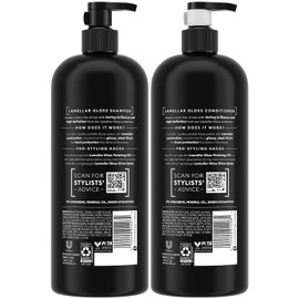 TRESemm TRESemm Shampoo and Conditioner, Lamellar Gloss C Hair Smoothing Products for Glossy Hair, Sleek Looks & Frizz Control, 28 Oz Ea