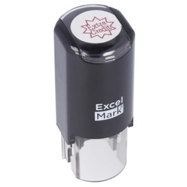 Round Teacher Stamp - Extra Credit - RED Ink