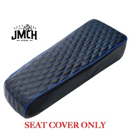 JMCHstore Blue Diamond Stitch Seat Cover for Coleman CT200U Hisun 200U Baja DB30 Mini Bike