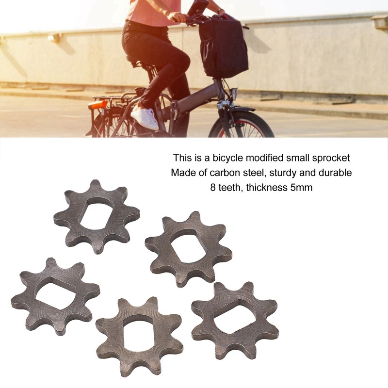 5Pcs 8 Tooth 420 Chain Sprocket Electric Scooter 8T 420