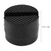 Jacking Adapter, Black 1.46in High Rubber Jack Lift Pad for