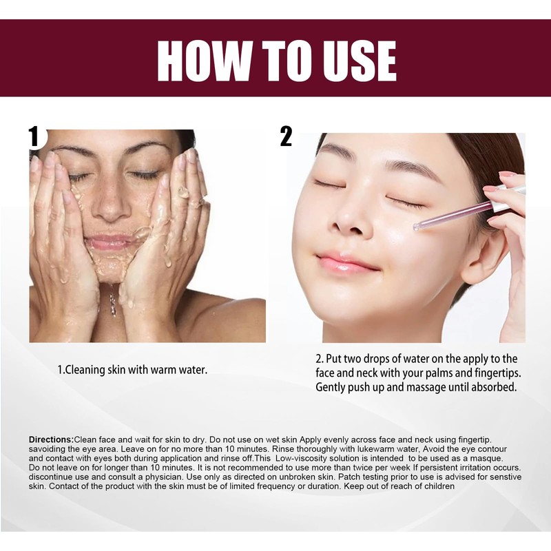 Delicate facial care solution