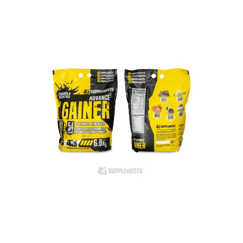 Ganador Hard Mass Gainer Vainilla15 Lbs 43 Supplements