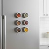 esmerina Magnetic Spice Jars Set Diameter 6 x 4.5 cm