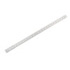 uxcell Straight Ruler 600mm 24 Inch Metric Stainless Steel Measuring
