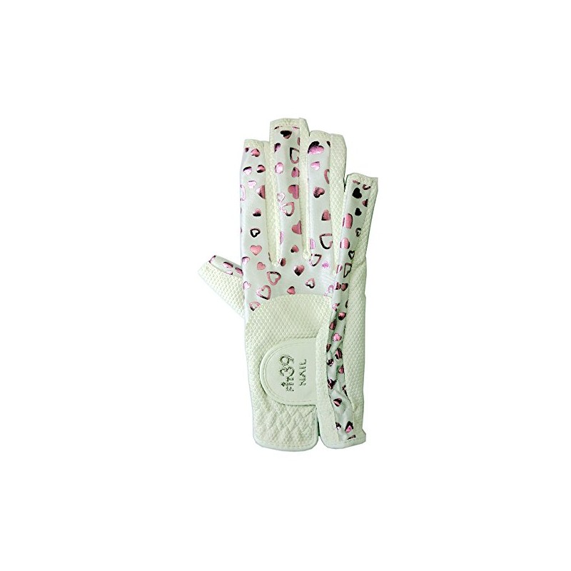 ミックゴルフ(MIC 39 GOLF) FIT39 NAIL ハートシリーズ 右手用 ハートピンク/白 M