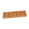 Ciieeo 12holes Wooden Rack Kitchen Countertop Tray for Storing Fresh