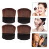 Baluue 4pcs Sunscreen Brush Makeup Gloss Makeup Brush Small Blush