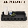 Cathyeen Concrete Decorative Tray for Coffee Table Decor, 14" Coffee