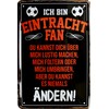 WOGEKA ART 1164 Retro Tin Sign with German Text "Ich