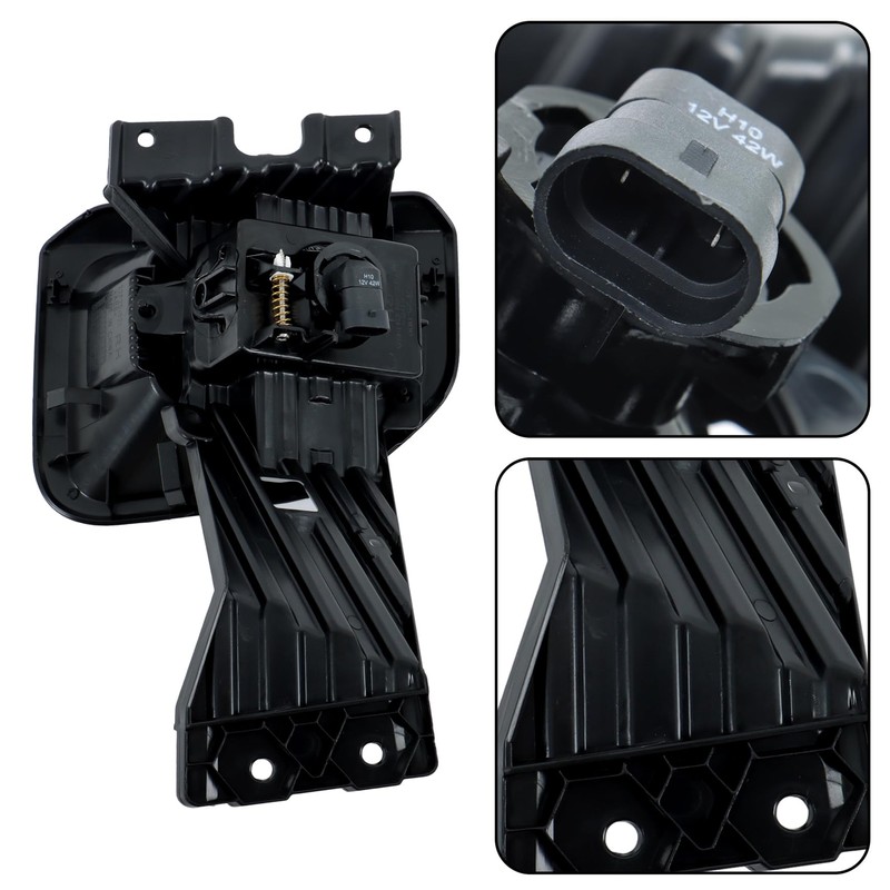 Silscvtt 2 PCS Front Fog Lights Assembly Replacement for F250
