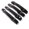 Overun Glossy Black Painted Side Door Handle Covers Overlay Designed