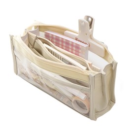 Pen Case, Pencil Case, 6 Layers Storage, Large Capacity, Transparent, Stylish, Simple, With Dividers, For Boys, Girls, Middle School, High School, College Students, Stationery Storage, Cosmetic Pouch
