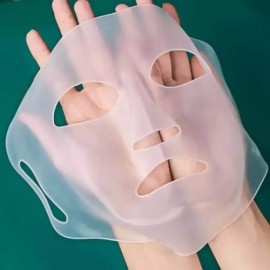 (옵션 고정실리콘팩)마스크팩 고정 얼굴 투명 Transparent Face Mask Fixer Silicon Pack (Option)