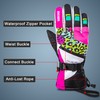 JEKOSEN Ski Gloves Women Mens Waterproof Touchscreen Snowboard Gloves Snow