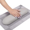 MERTERFLY Nail Arm Rest Pillow and Mat Luxury Salon Manicure