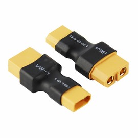 FLY RC 4pcs/lot Male XT30 to Female XT60 Plug Adapter Converter Compact Light Wireless Adapter for Turn-Needle Drone FPV