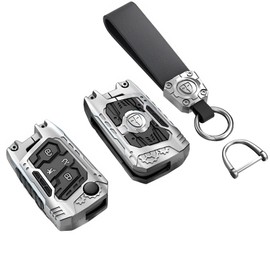 Savzokiw Heavy Metal Key Fob Cover Case Protector for Volkswagen, Keychain, Accessories for VW Key Case Protector for VW Golf GTI Tiguan Atlas Polo Jetta