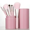 7 Pcs makeup brushes Professional Makeup Brushes Set with Bucket Blush Powder Eyeshadow Eyebrow Foundation Beauty Makeup Tool Brushes(Color:Brush with bucketb)