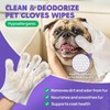 HICC PET Cleaning & Deodorizing Bathing Wipes for Dogs and