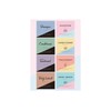 Stylish Waterproof Label Stickers for Men & Women, 8 Types