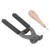 Leather Silent Pliers 4mm 2 Teeth Leather Pliers Rhombus Awl