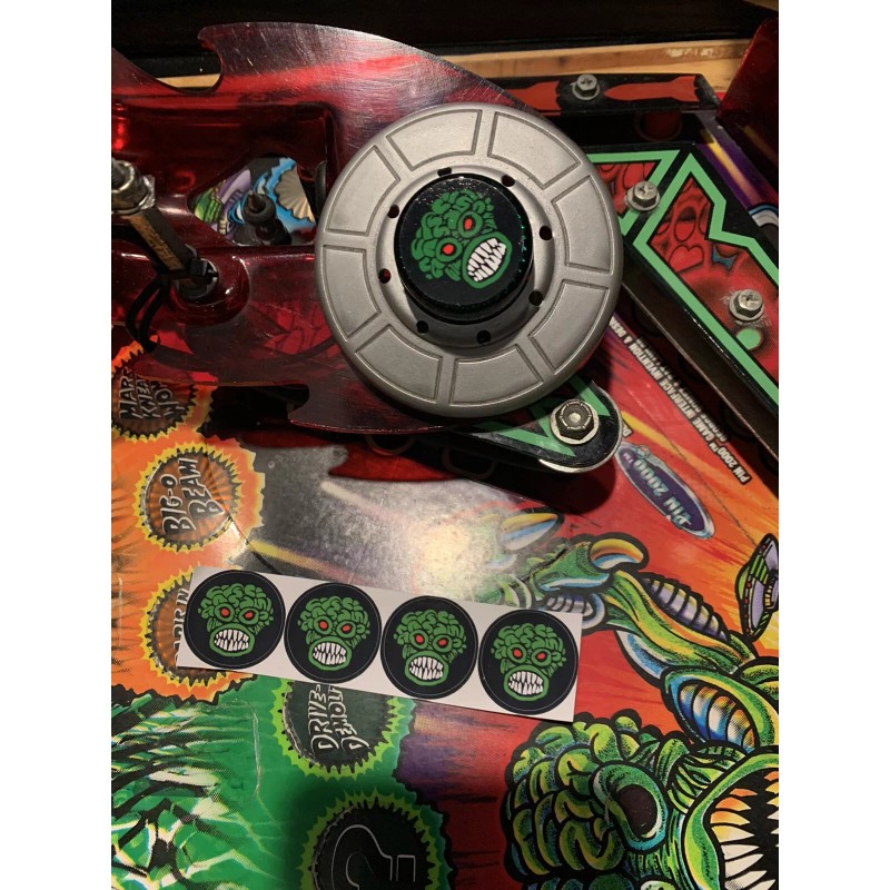 Bally 4 Limited Edition! Bally Attack/Revenge From Mars Pinball Flying