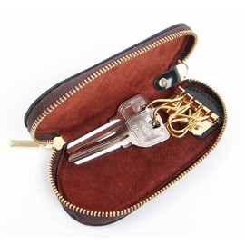 Parley Classic Leather Key Case, green