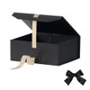 GoooodGift Black Gift Box 8x7x3.3 Inches, Luxury Gift Box with