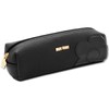 Marie Quant Shrink Daisy Patch Square Pencil Case, Black, Cute