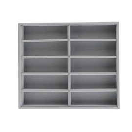 Sunglasses Organizer Storage Tray 10 Grids Eyewear Watch Holder Display Stackable Velvet Tray Women, Watches Jewelry Display Box, Glasses Organizer Tray, unglasses Display Box