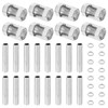PATIKIL M10 Fine Thread Lamp Pipe Repair Parts Kits, 40