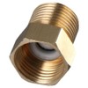 Brass Check Valve 1/2" Female to 1/2" Male Thread, Check