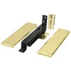 Deltana DASH95U3 Double Action Solid Brass Spring Hinge with Solid