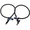 FZJDSD 2X Fuel Injector Harness Set Fit for Polaris Ranger