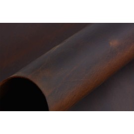 Red Brown Leather Hide 2.0mm Thick Full Grain Cowhide Tooling Leather Straps Arts Crafts Tooling Sewing Hobby Workshop Crafting Hobby Horse Leather