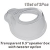 2PCS Speaker&Tweeter Boxes Universal for 6.5" Speakers for UTV ATV