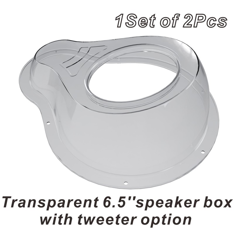 2PCS Speaker&Tweeter Boxes Universal for 6.5" Speakers for UTV ATV