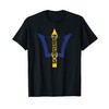 barbados trident flag T-Shirt