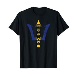 barbados trident flag T-Shirt