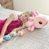 MaoGoLan Giant Axolotl Plush with 3 Babies Inside, 33" Axolotl