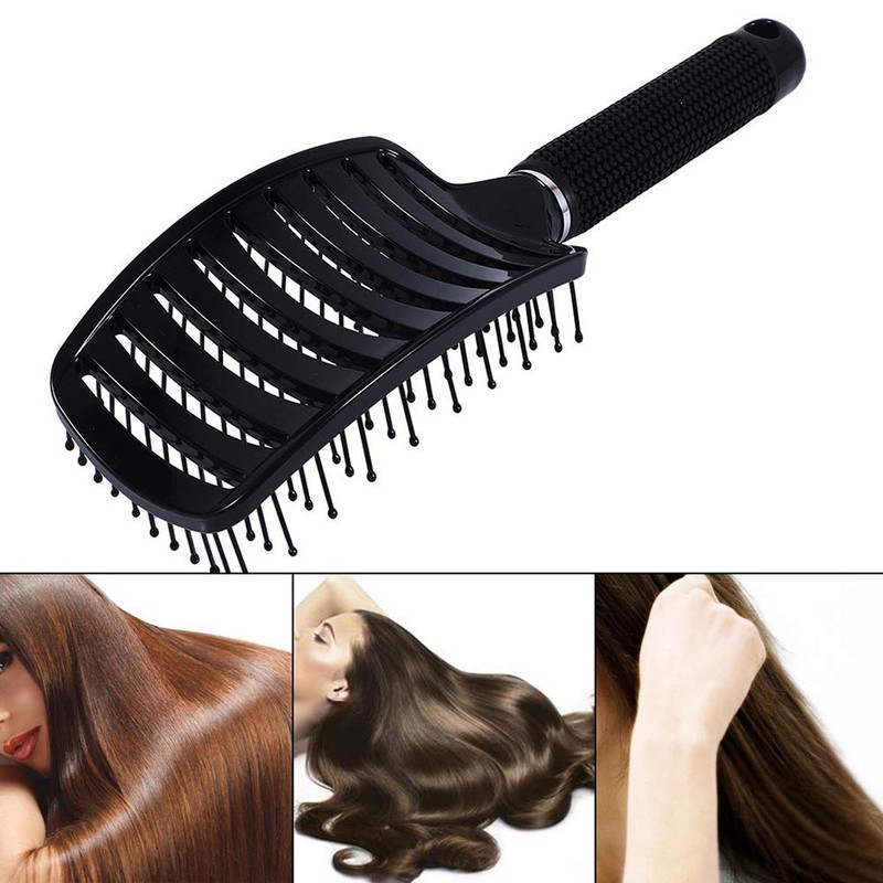 Youery 2 x organic hair brush without pulling, professional detangling