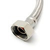 1 x WRAS Approved 300mm 15mm Compression x 3/4" Flexible