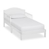 Dream On Me Sydney Toddler Bed in White, Greenguard Gold